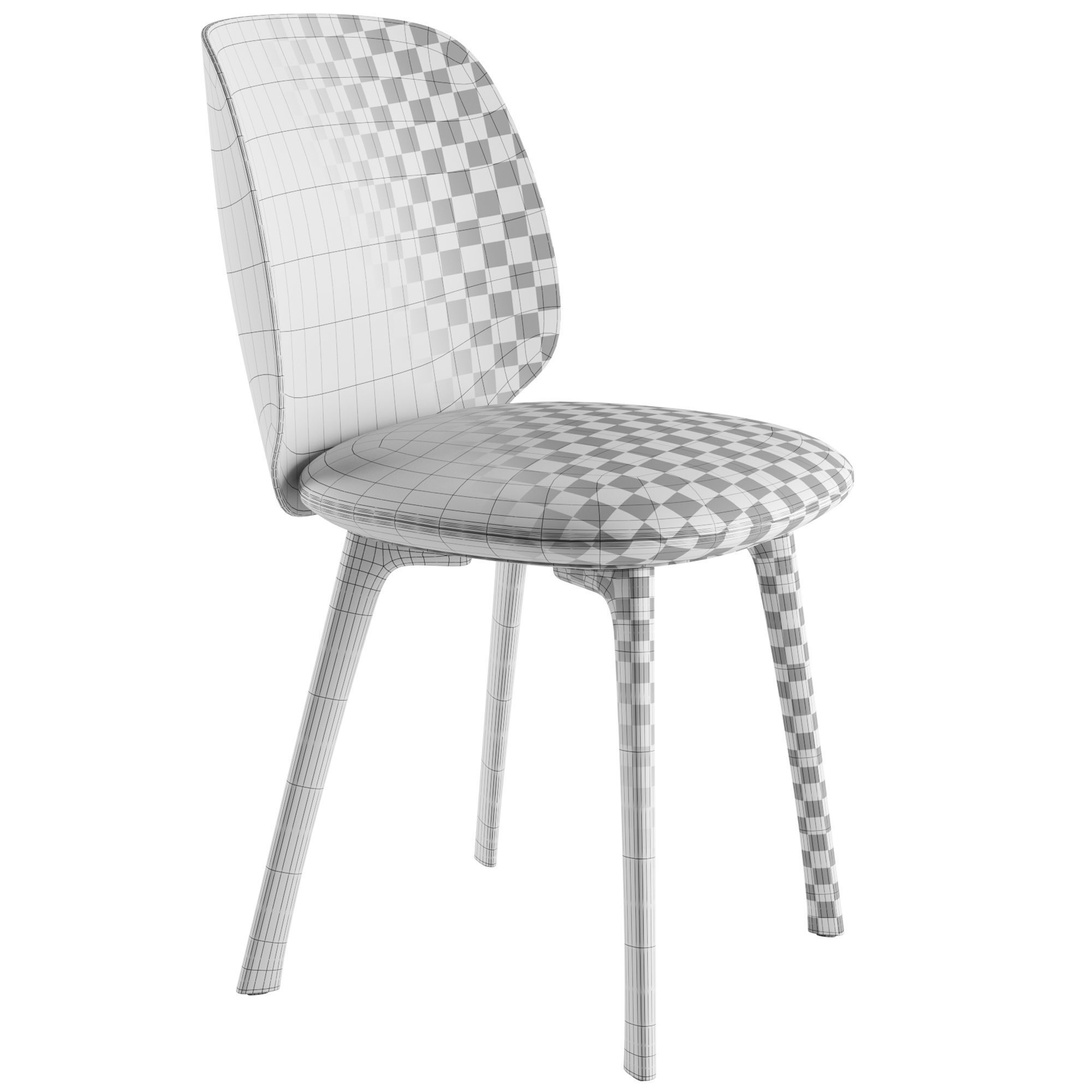 Universal Collection Chair By MDF Italia 3D model_7