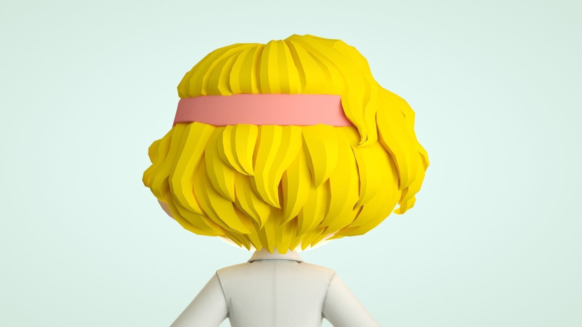 cartoon boy 3D model_6