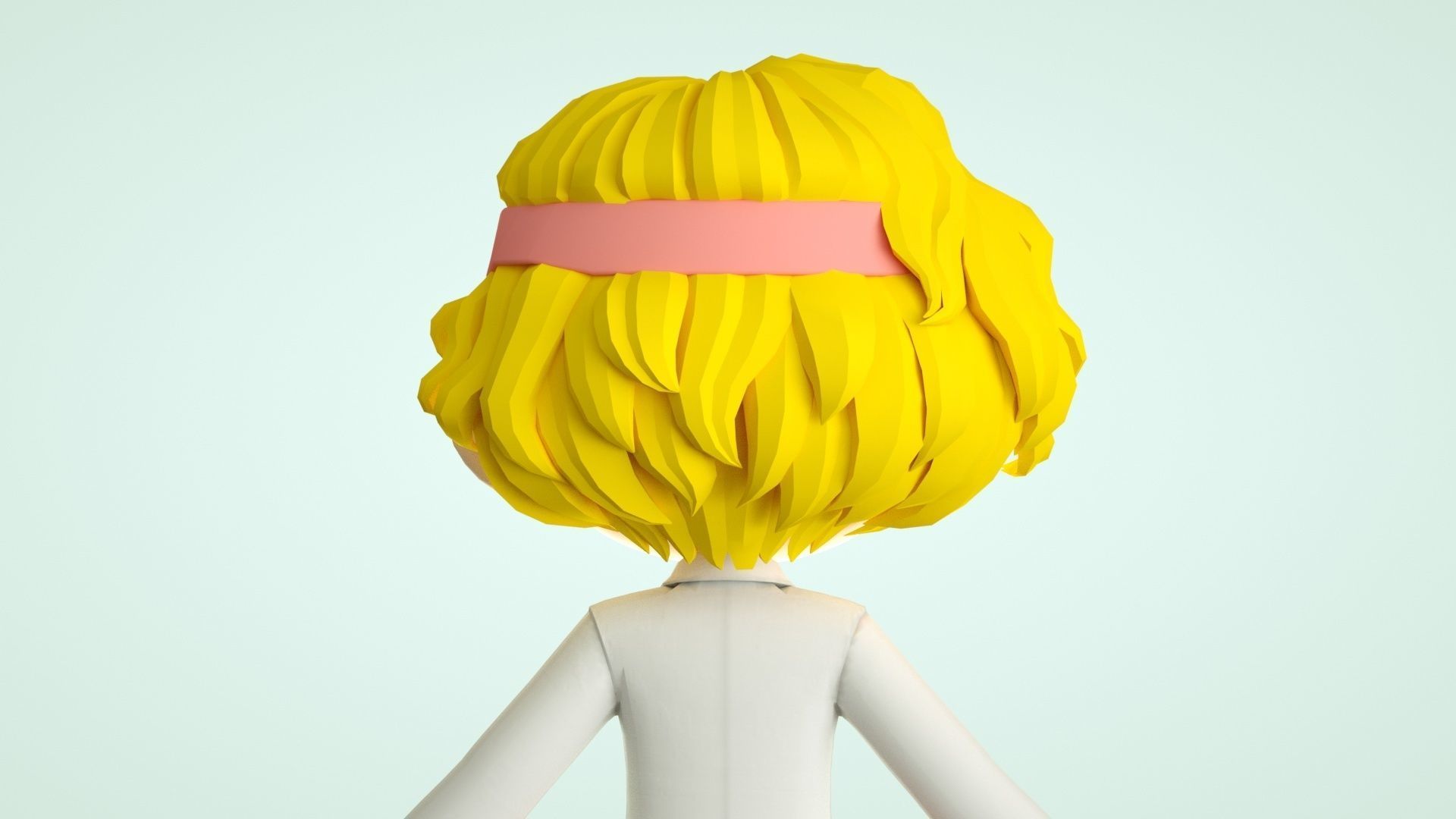 cartoon boy 3D model_9