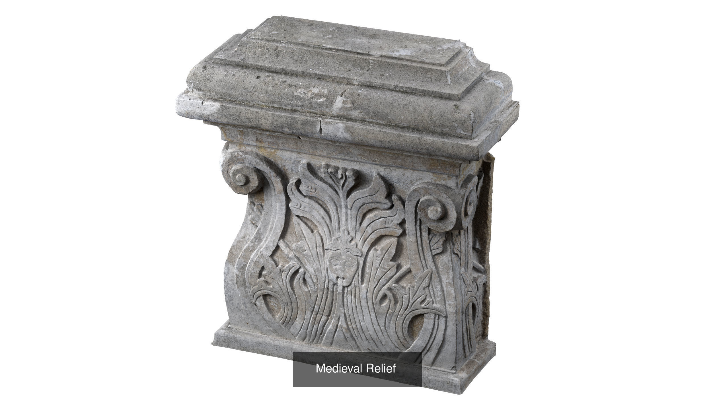 10 Medieval Reliefs 3D Model Collection_6