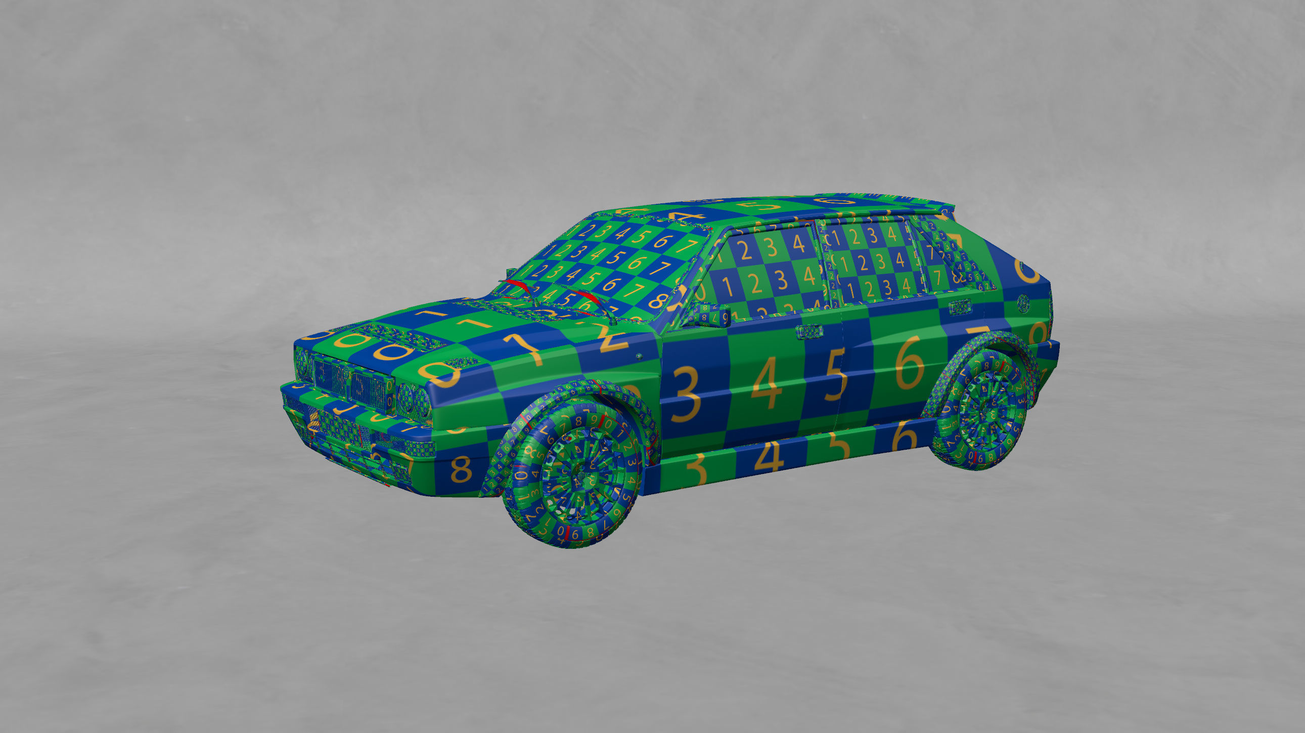Lancia Delta HF Integrale 3D model_4
