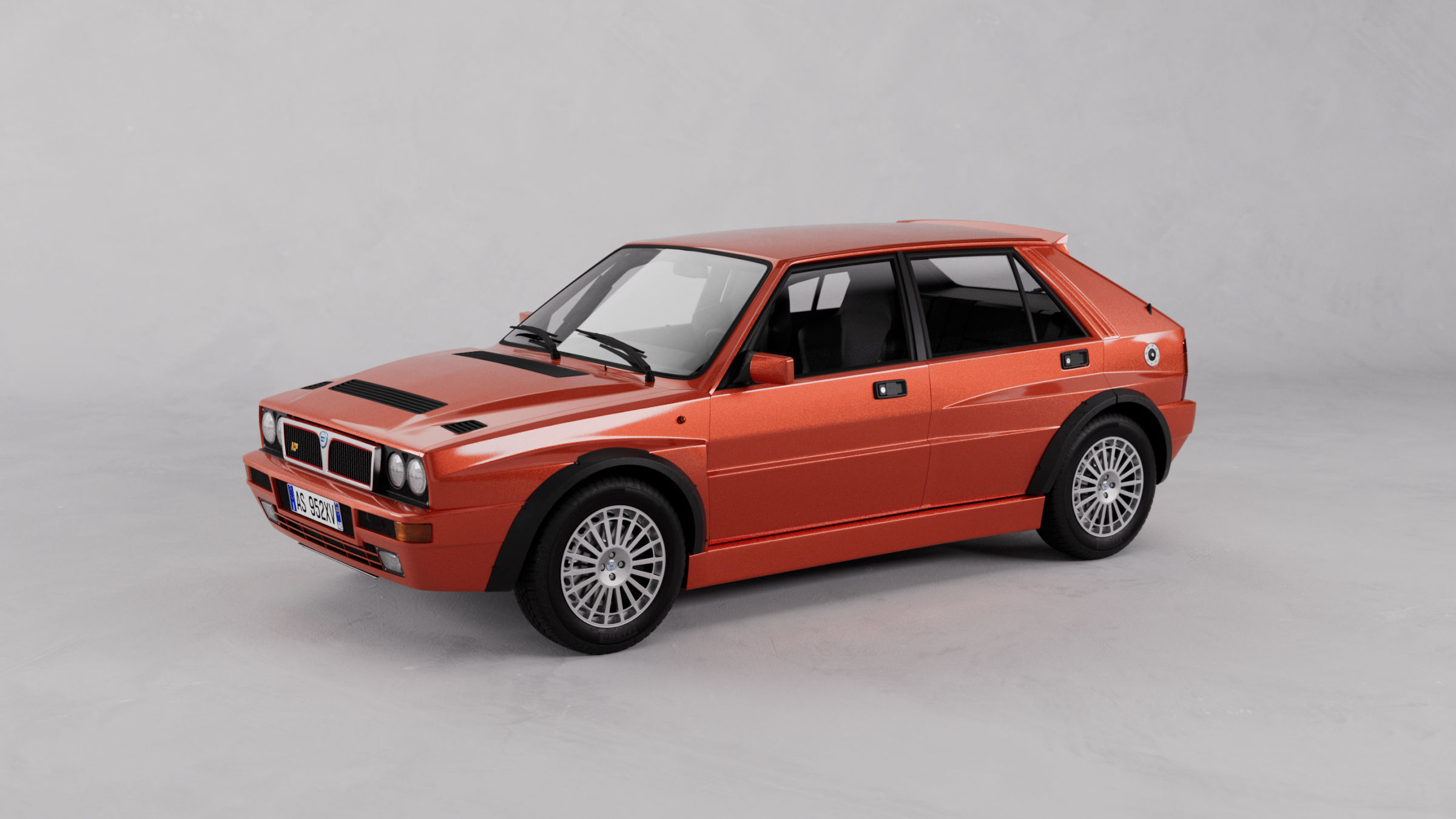 Lancia Delta HF Integrale 3D model_3