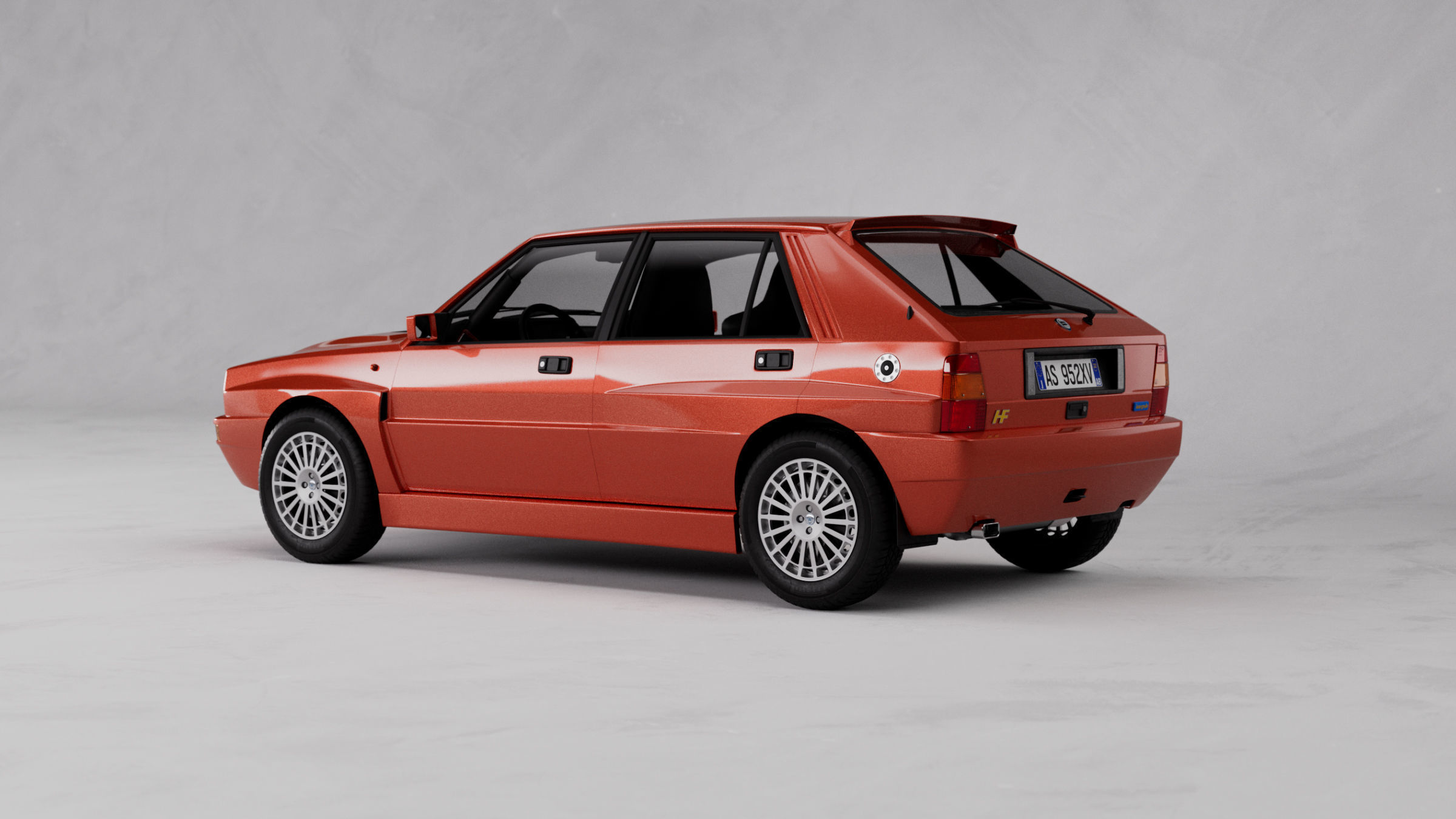 Lancia Delta HF Integrale 3D model_2
