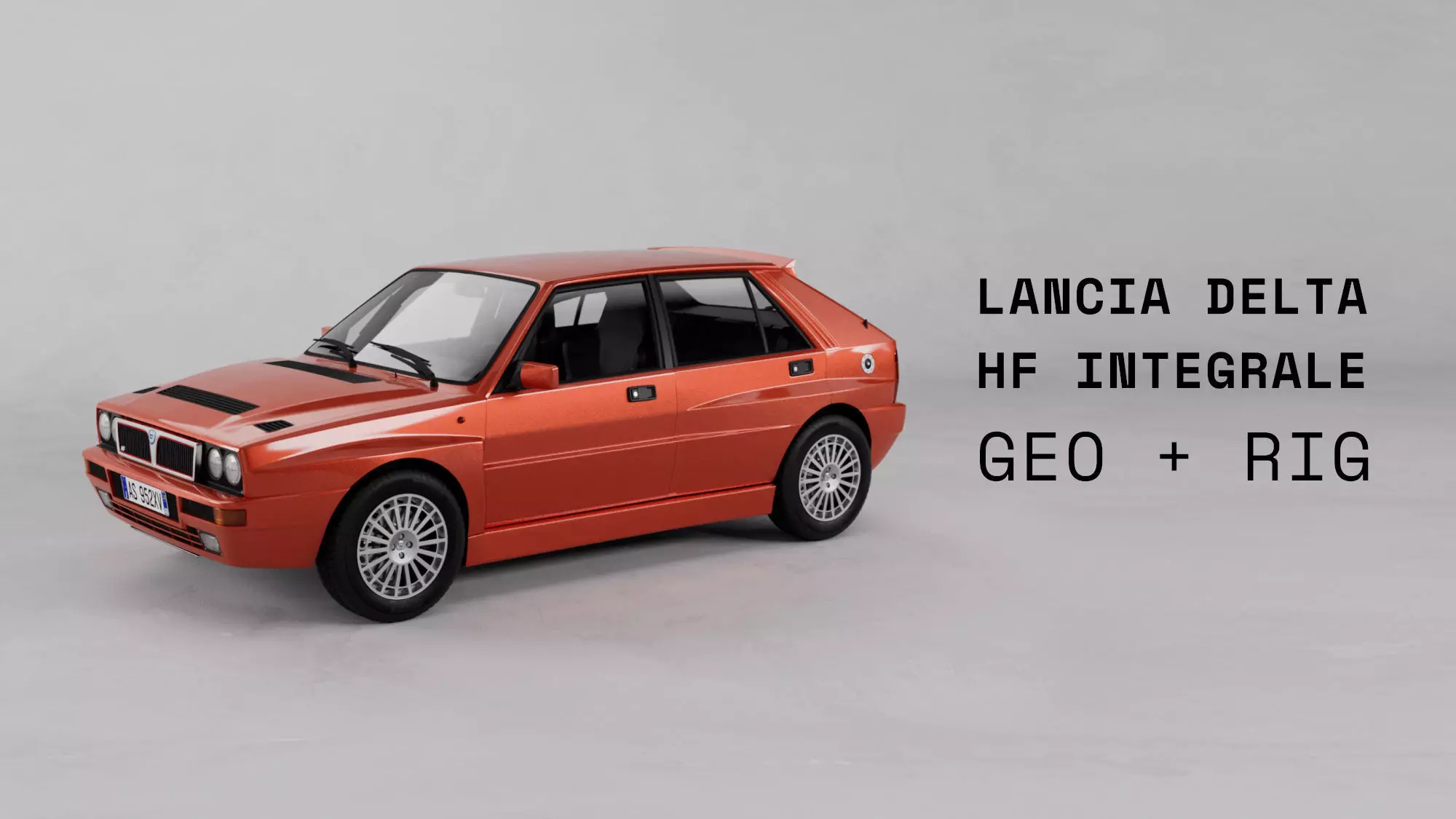Lancia Delta HF Integrale 3D model_0
