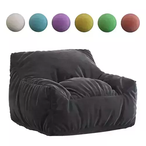 Big Joe Lux Large Bean Bag Chair and Lounger