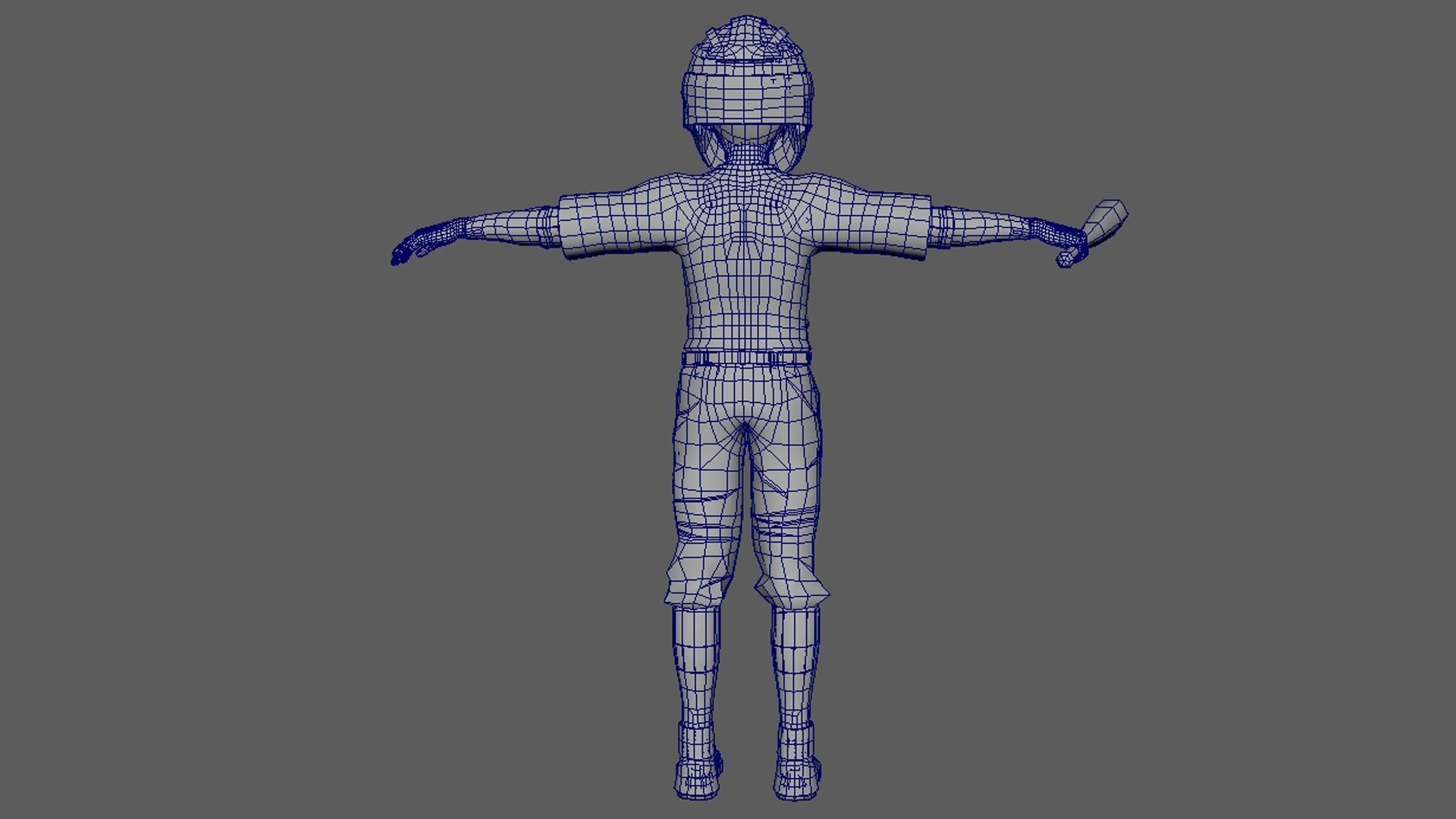 Baseball Actions 3D model_22