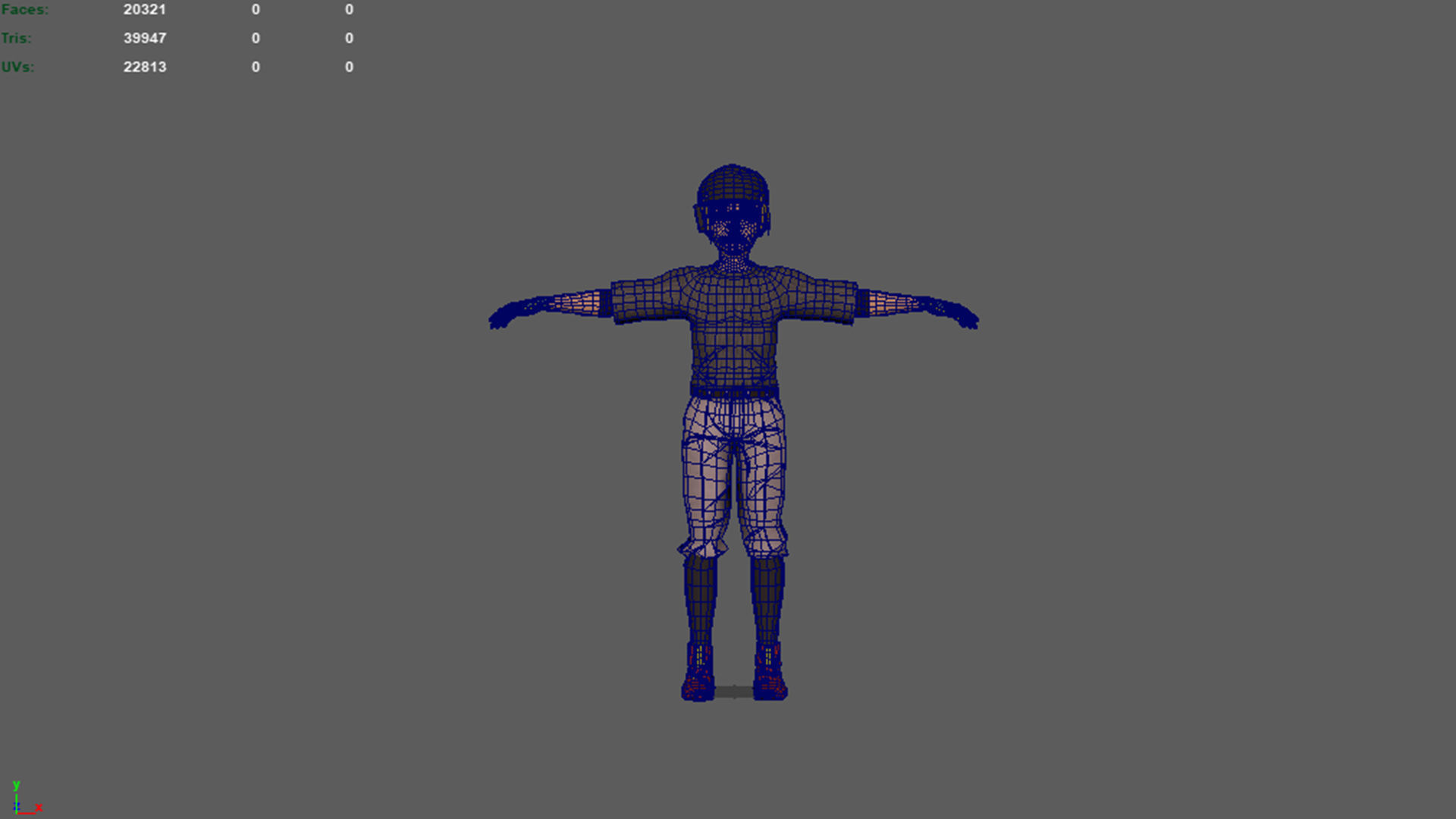 Baseball Actions 3D model_15