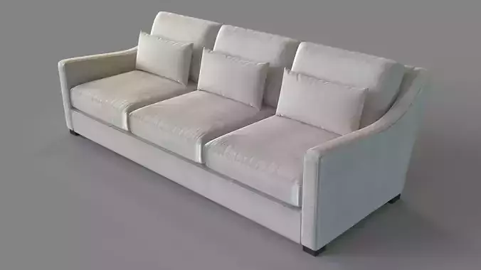 Verano II 102 Grande Slope Arm Sofa Traxx Feather