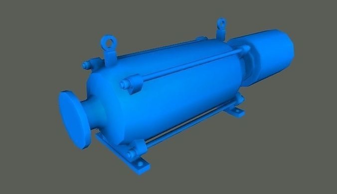 BOMBA DE AGUA 3D model