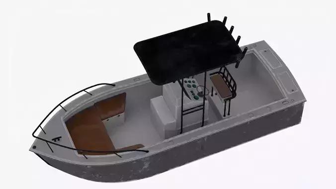 4K Small Aluminium Boat
