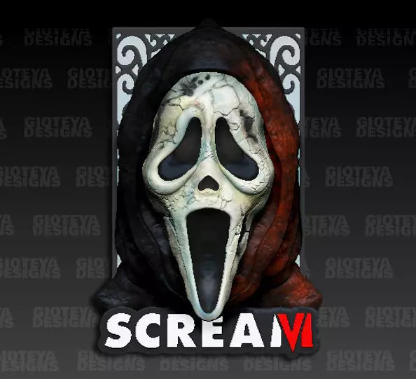 Scream 6 iv logo 3D model