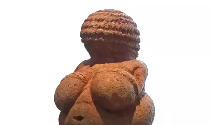 Venus of Willendorf Low-poly 3D model