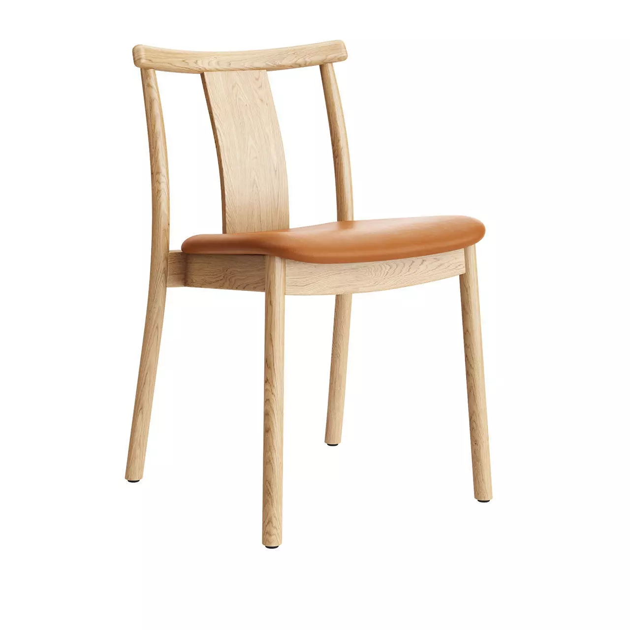 Merkur Dining Chair Upholstered by Menu 3D model_0