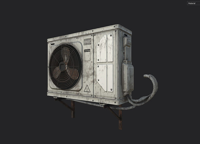 Air Conditioner Outdoor Unit Free 3D model