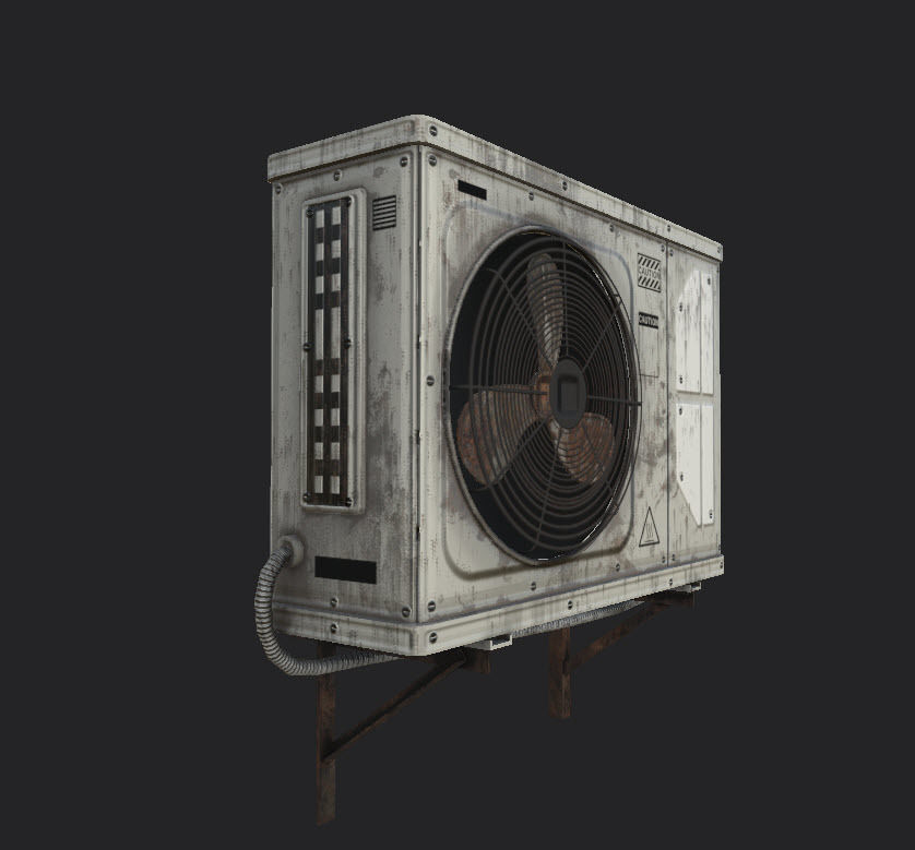 Air Conditioner Outdoor Unit free 3D model | CGTrader