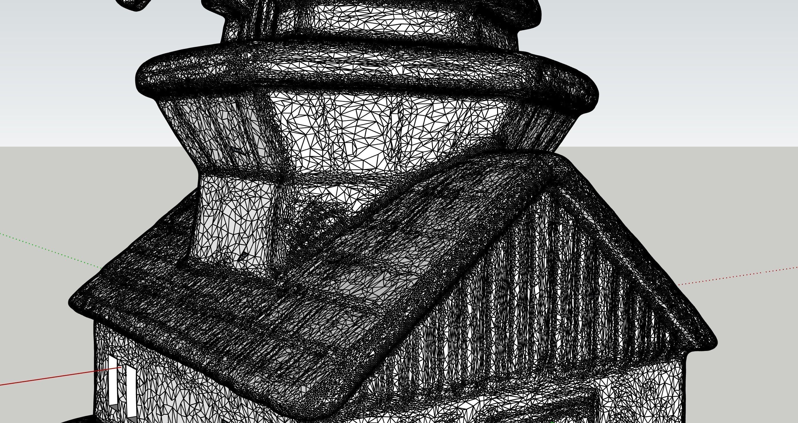 Holland Dutch Netherlands Windmill 3D SCAN 3D model_3