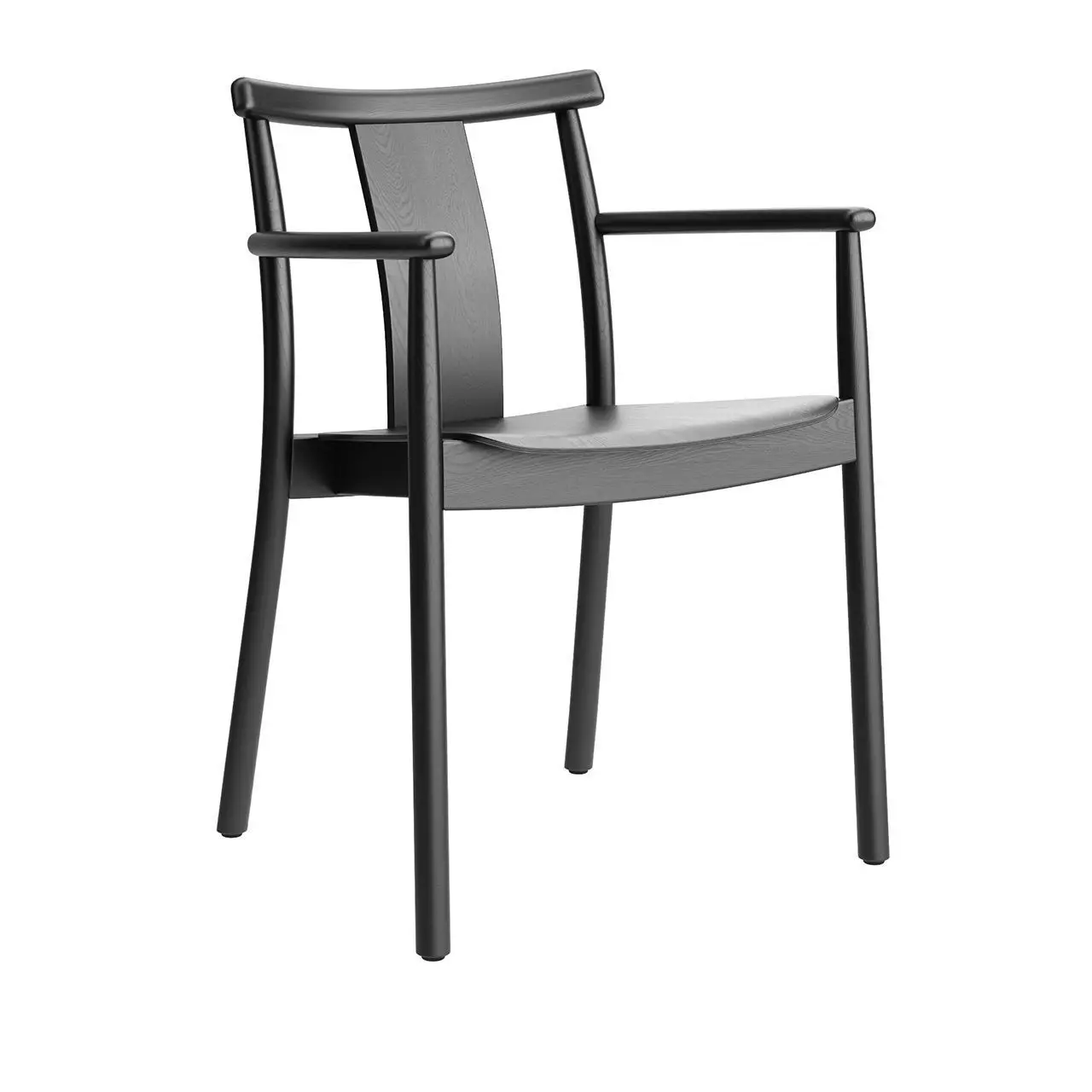 Merkur Dining Armchair by Menu 3D model_0
