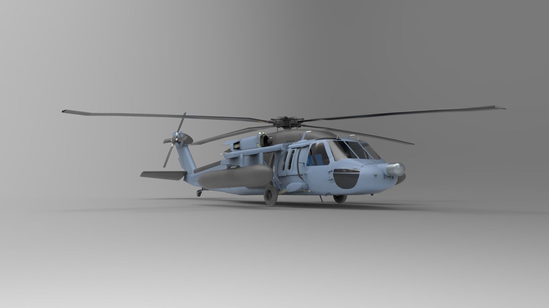 SH 60 HH 60 MH 60 3D model_2