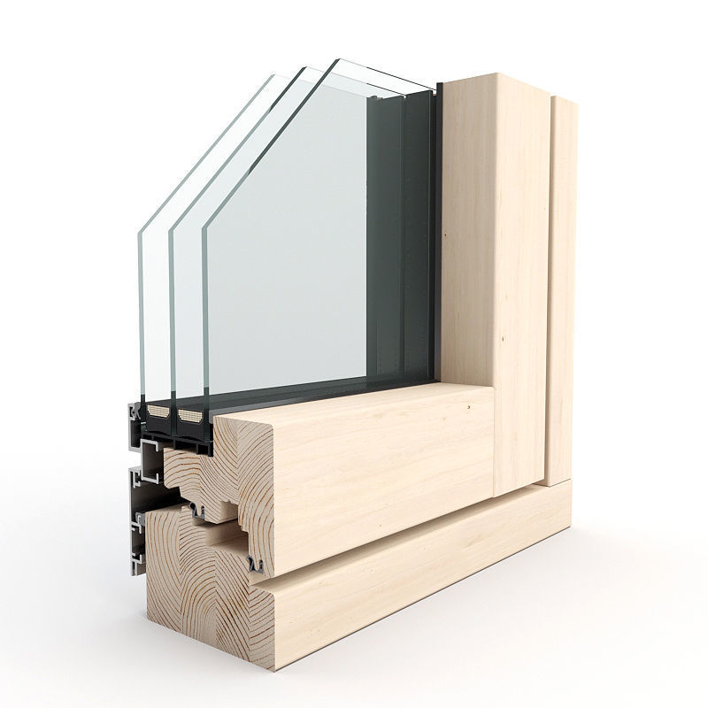 Window section 3D model_6