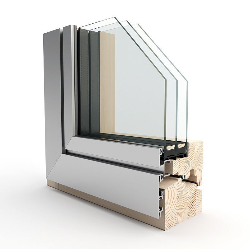 Window section 3D model_2