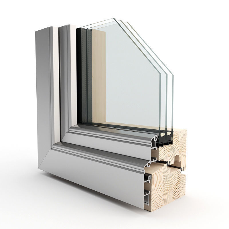 Window section 3D model_4