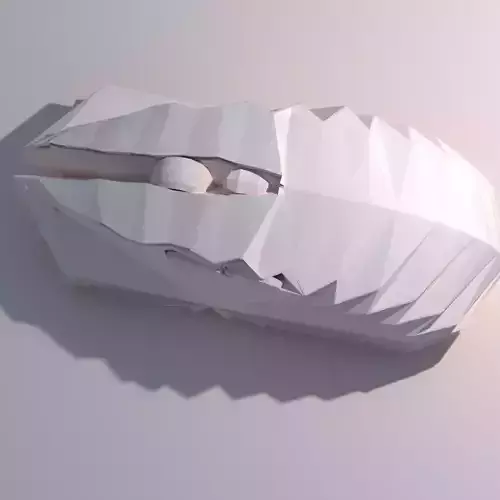 Computer peripheral  --  Simple RGB mouse  --  Low-poly Low-poly 3D model