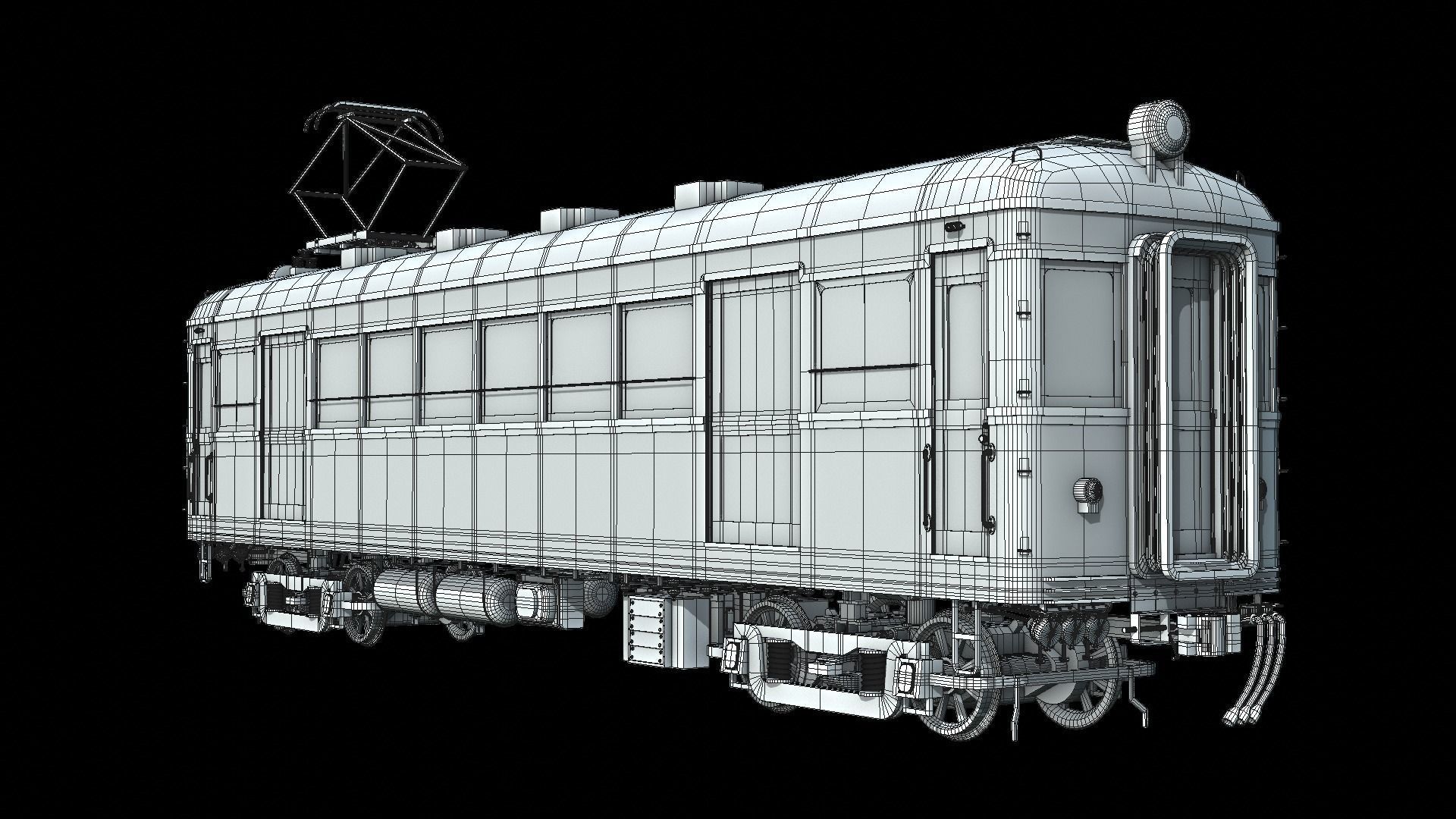 Train Kuha Series 100 3D model_10