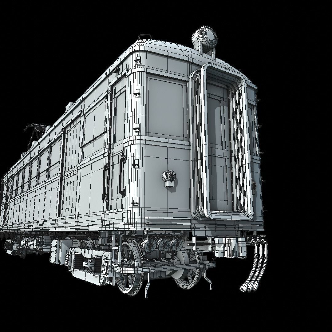 Train Kuha Series 100 3D model_11
