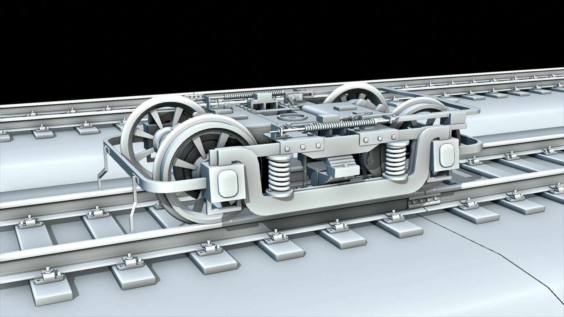 Train Kuha Series 100 3D model_9