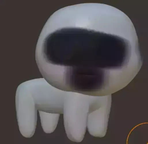 The Creature toy with eyes