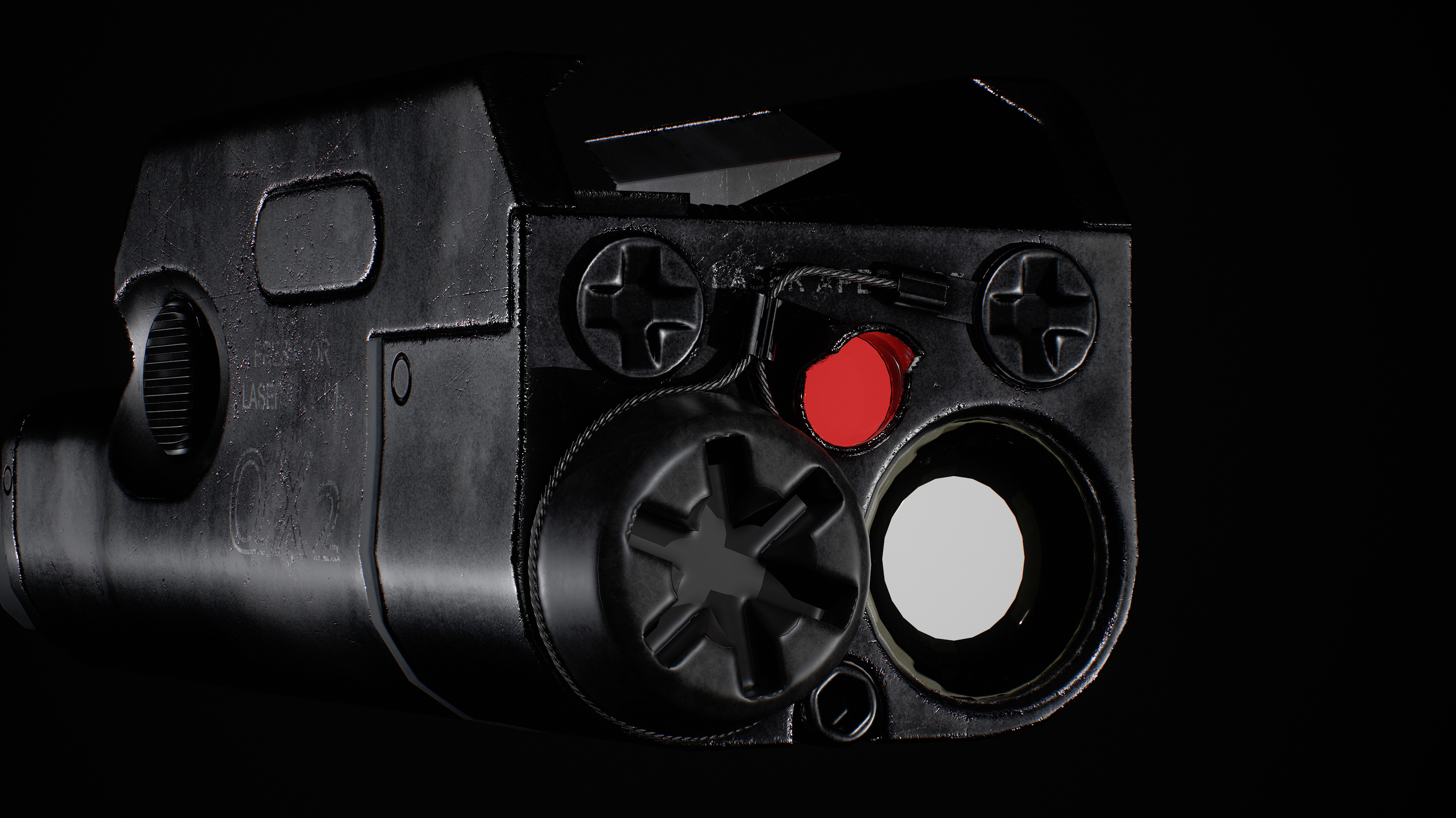 Ghost 9mm Low-poly 3D model_40