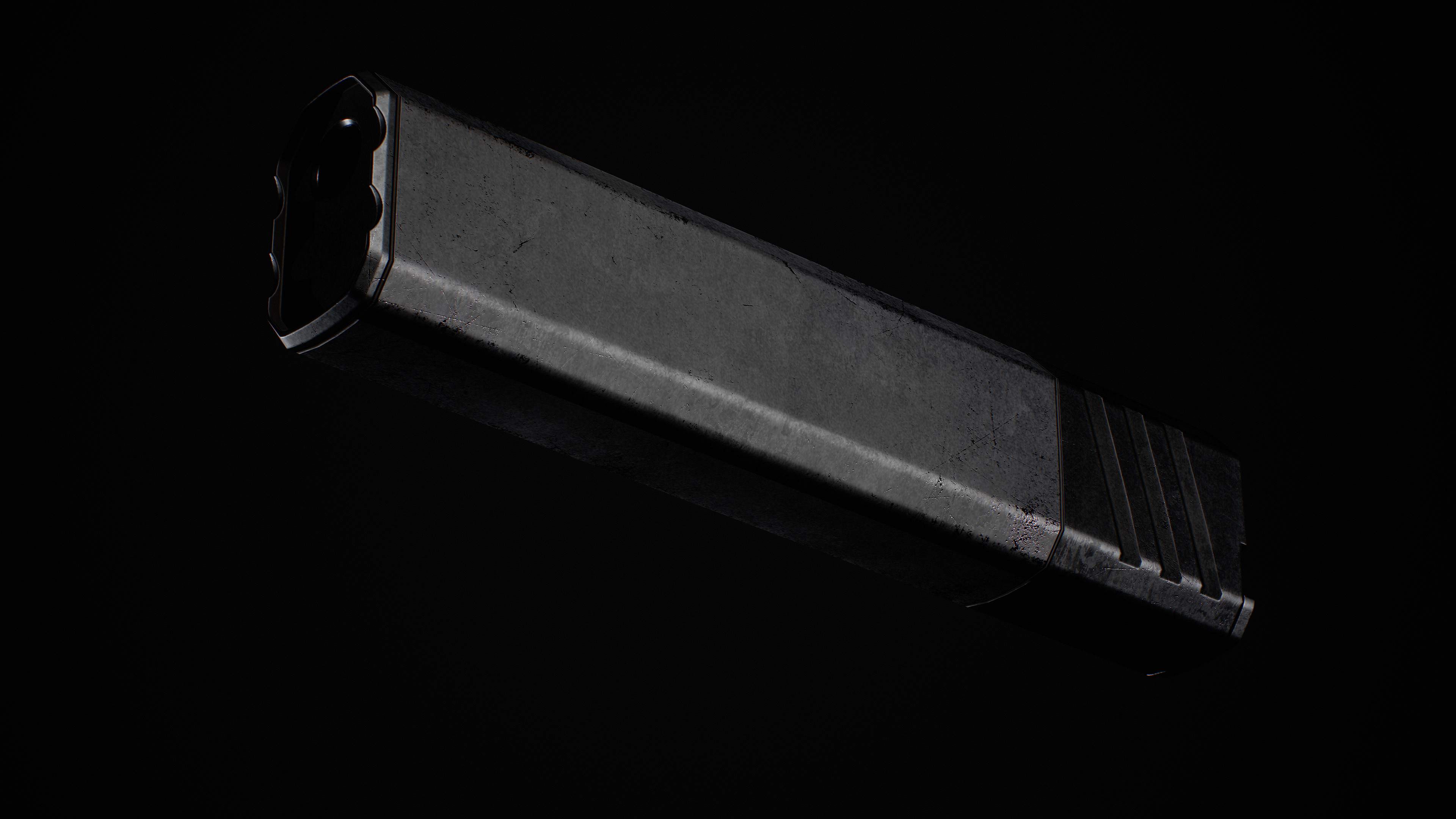 Ghost 9mm Low-poly 3D model_68