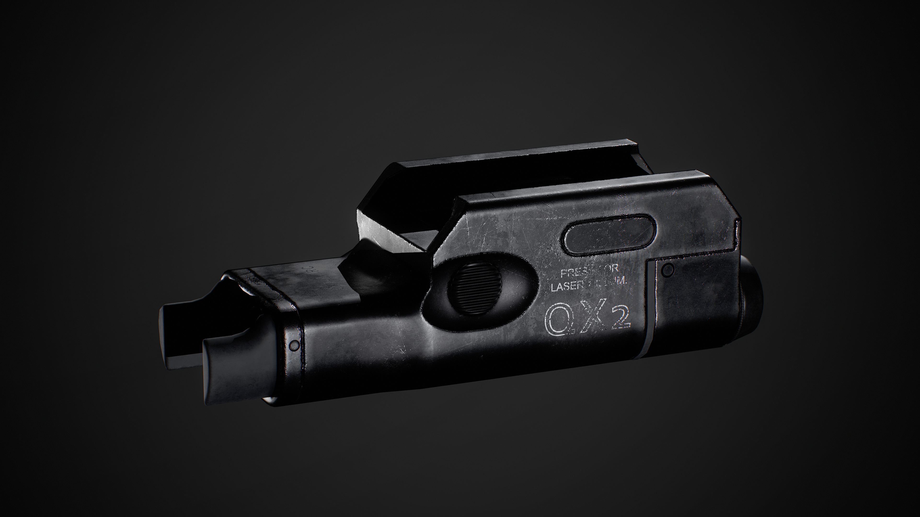 Ghost 9mm Low-poly 3D model_39