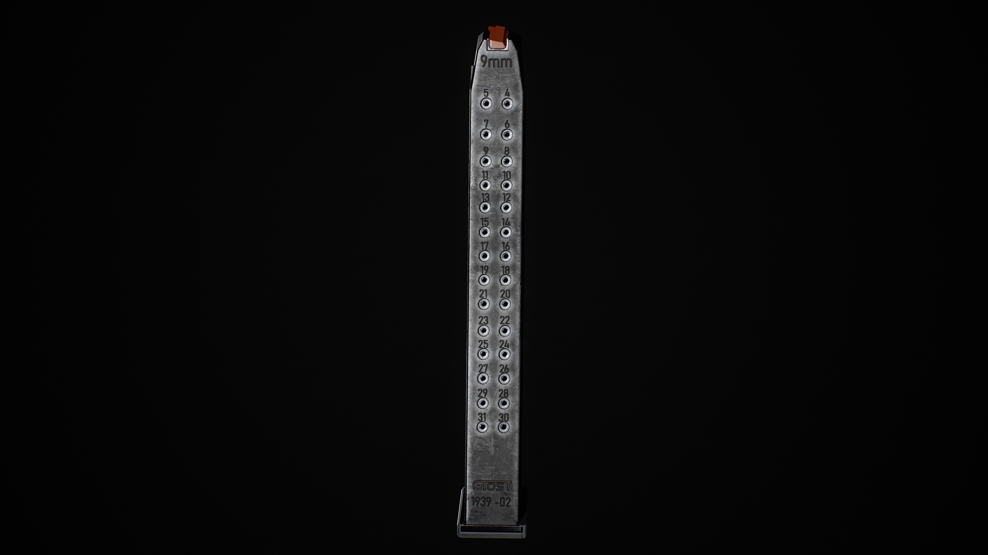 Ghost 9mm Low-poly 3D model_46