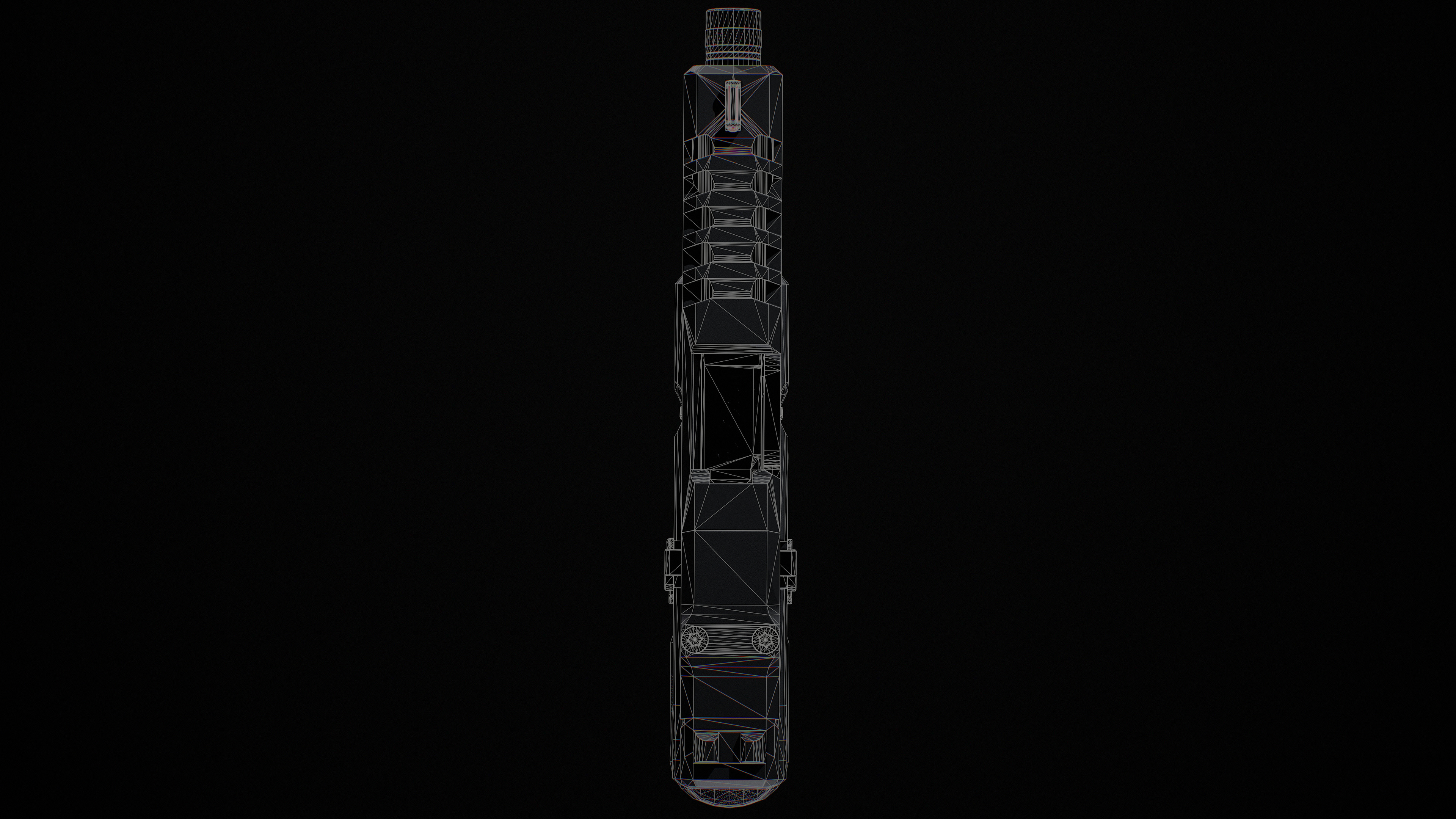 Ghost 9mm Low-poly 3D model_75