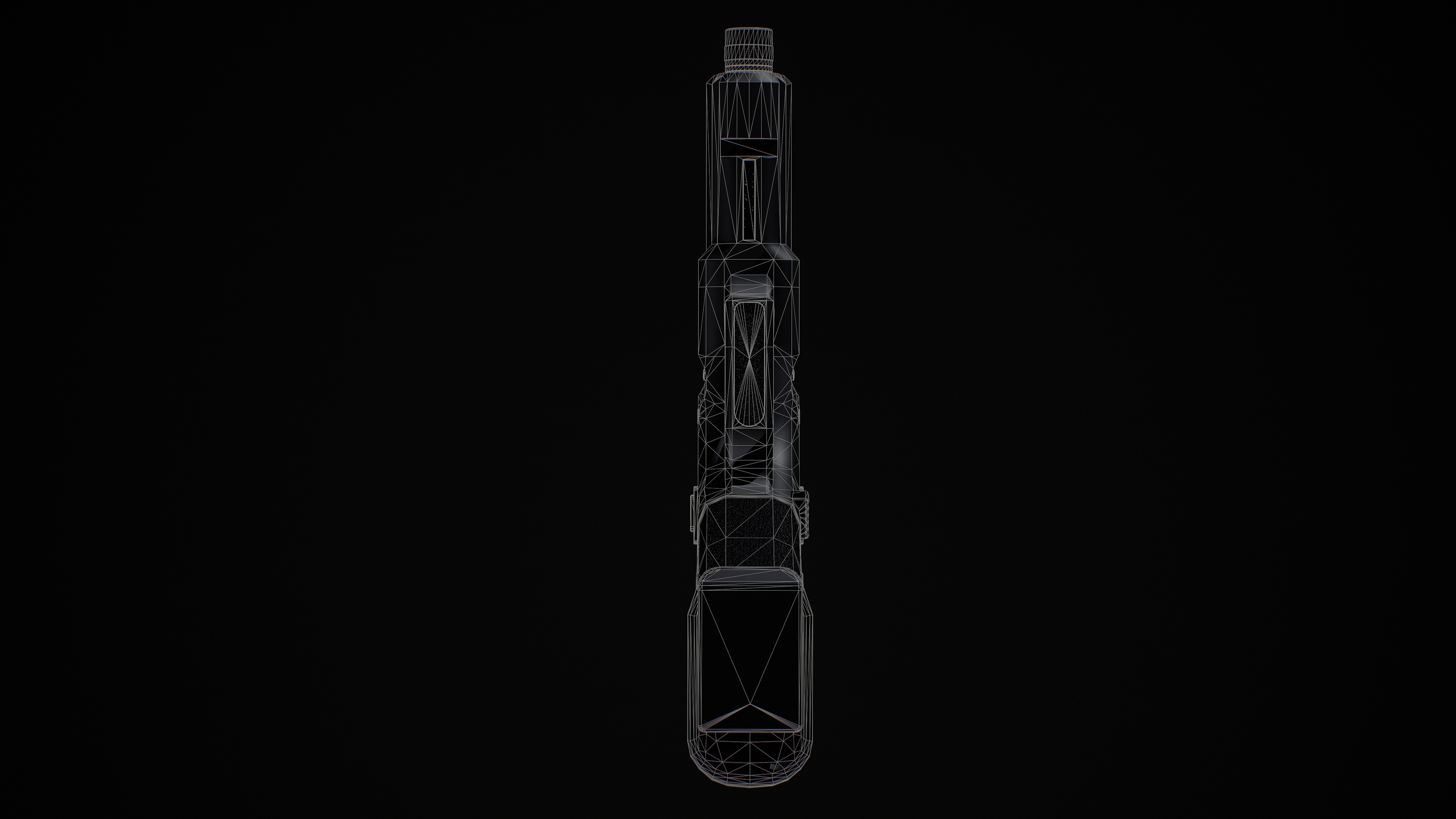 Ghost 9mm Low-poly 3D model_76