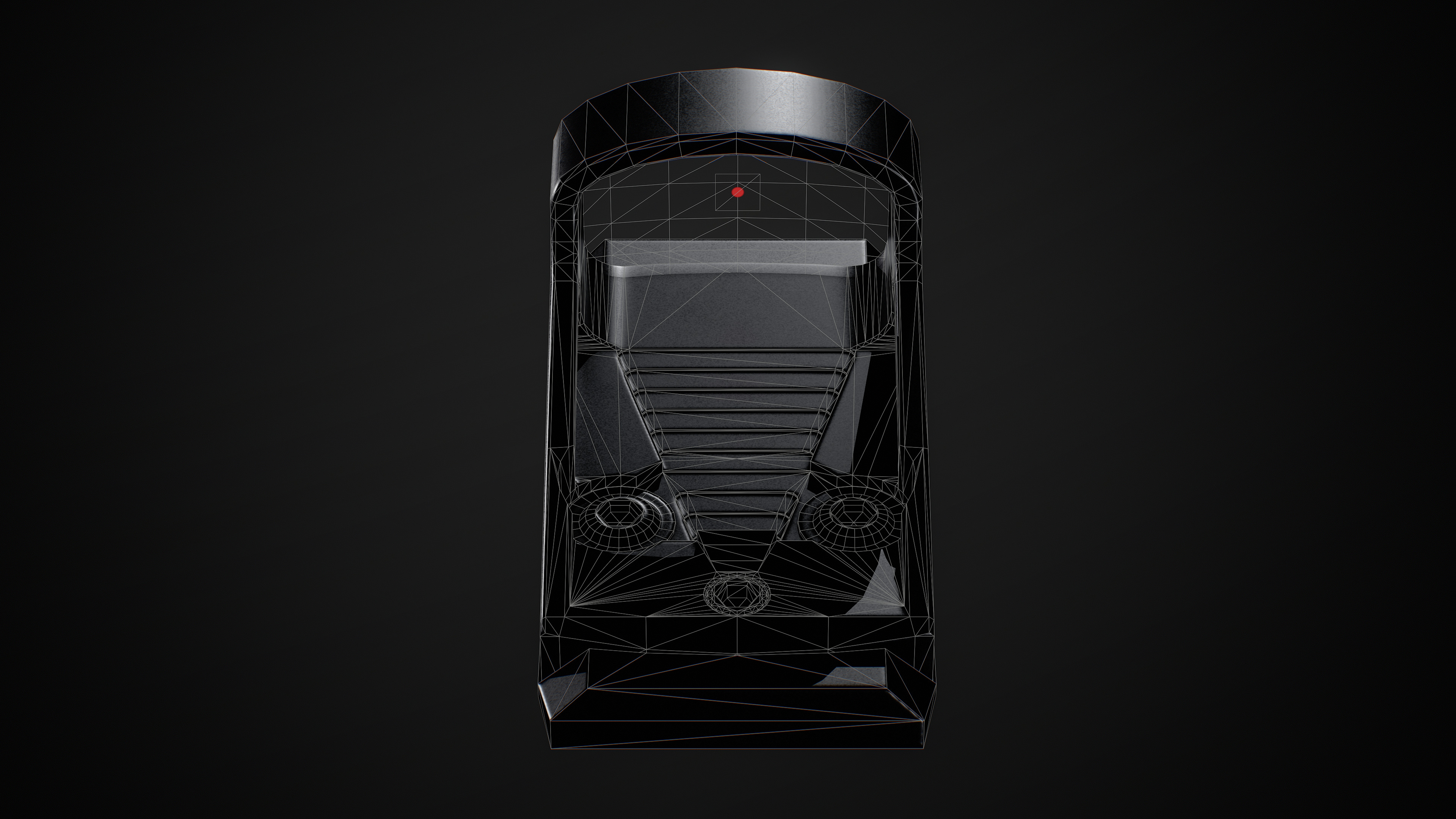 Ghost 9mm Low-poly 3D model_83