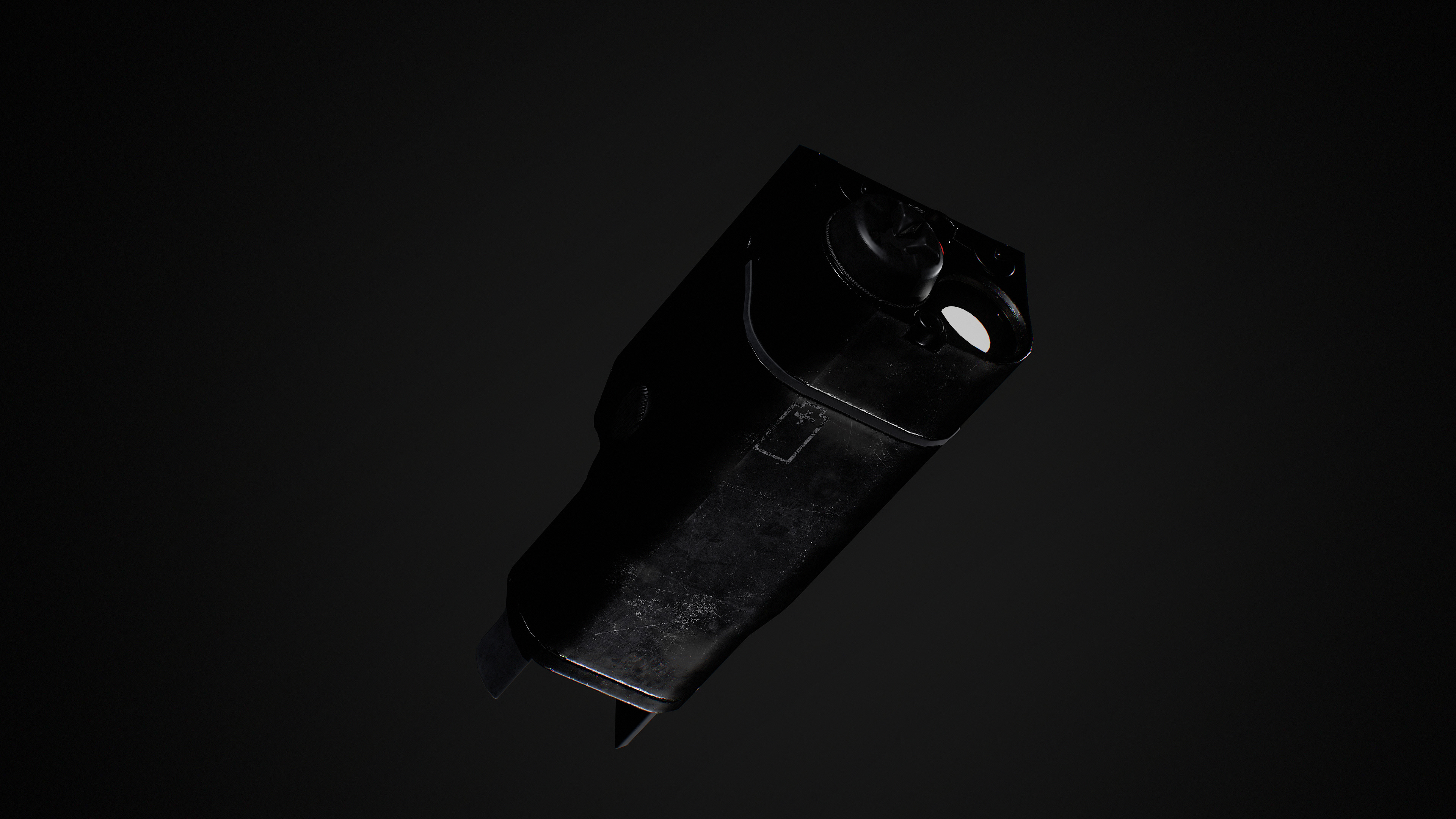 Ghost 9mm Low-poly 3D model_38