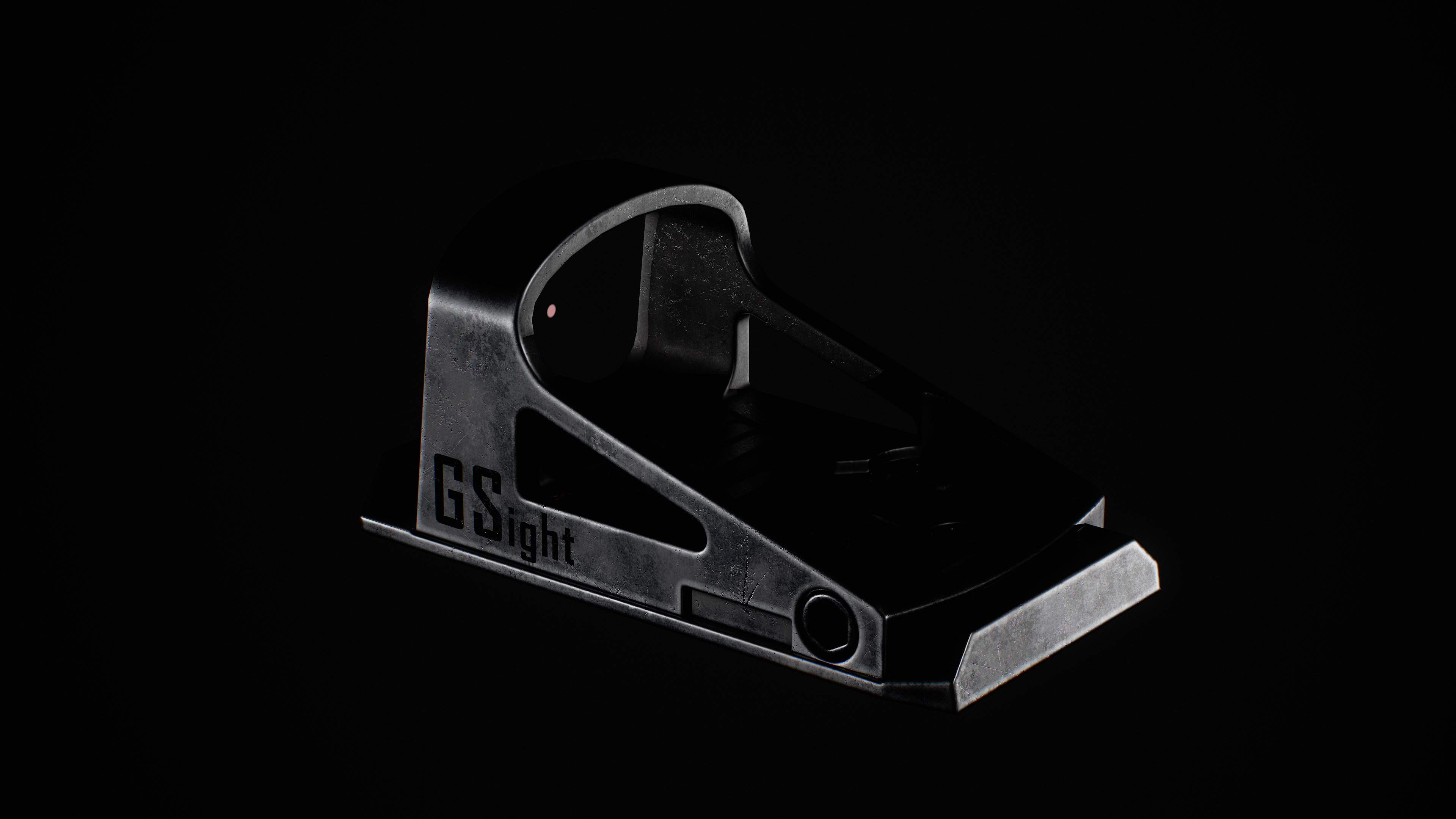 Ghost 9mm Low-poly 3D model_23