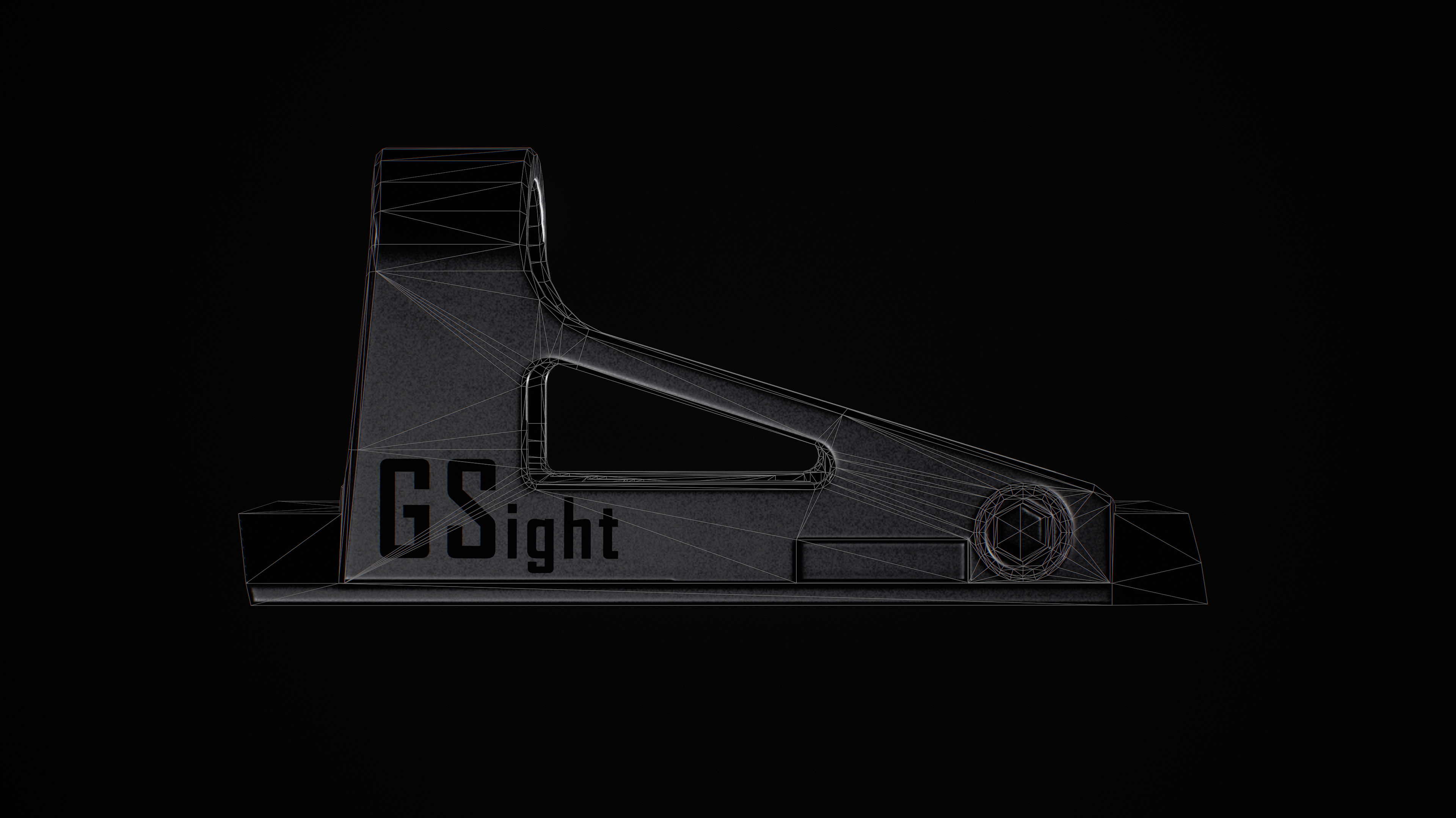 Ghost 9mm Low-poly 3D model_82