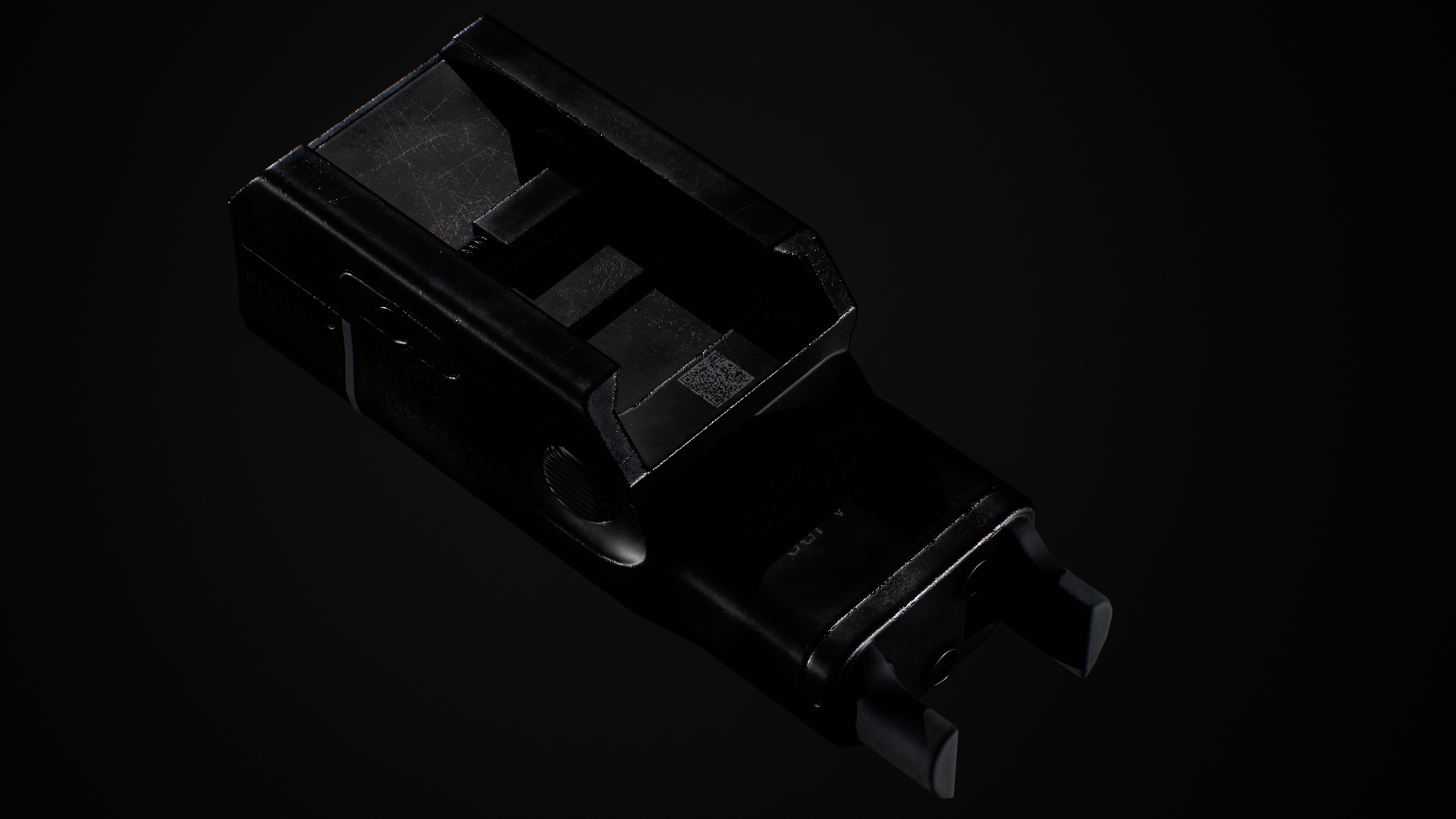 Ghost 9mm Low-poly 3D model_37