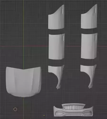 Mercedes-Benz AMG C63 2016 parts