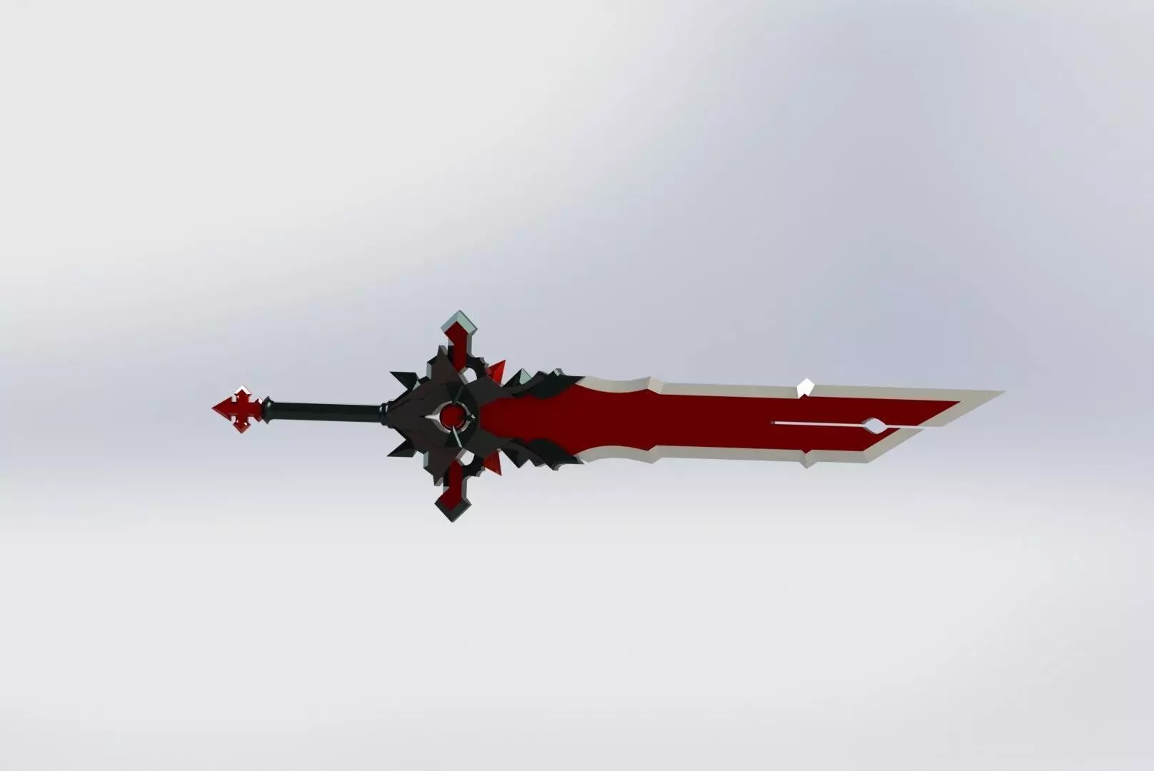 1 12 scale Wolf Gravestone miniature weapon 3D print model