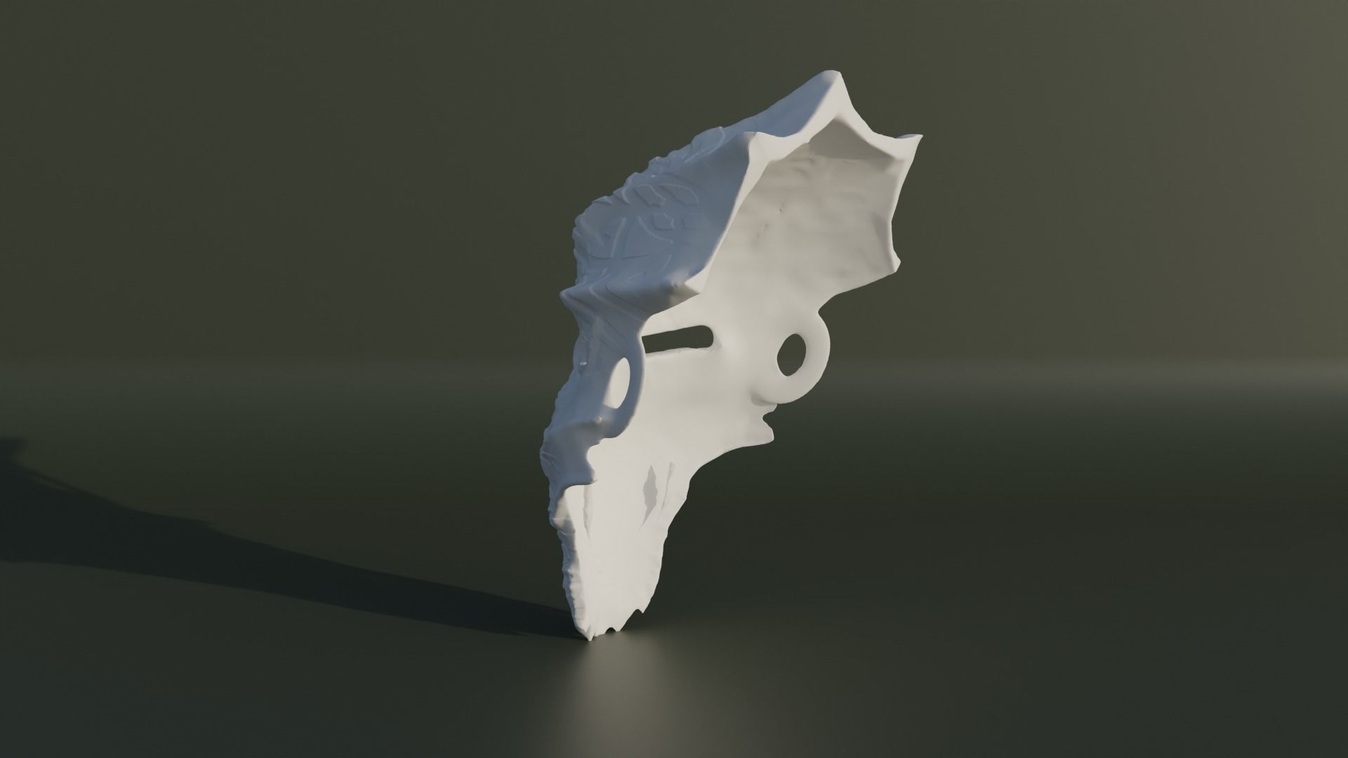 Skyrim Azhidal Face Mask - Skyrim Cosplay 3D print model_18