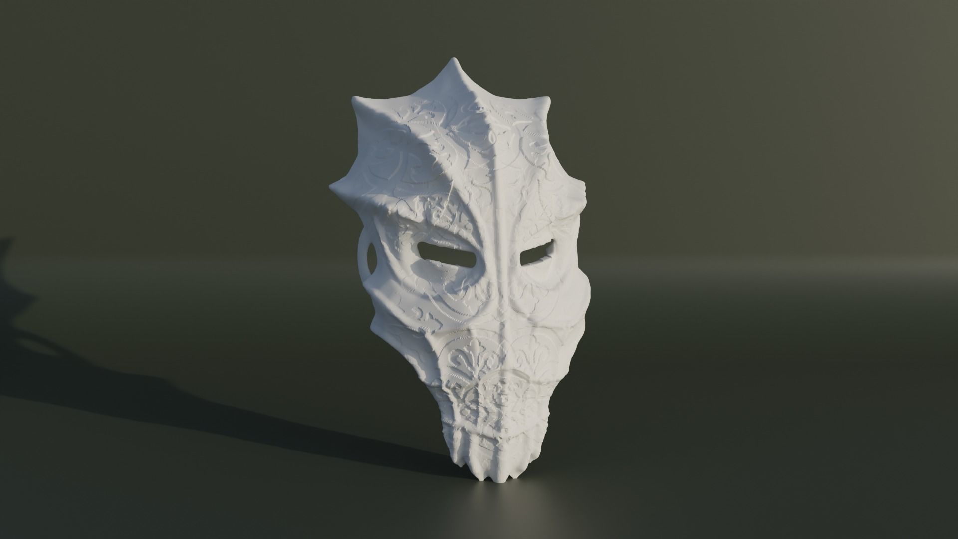 Skyrim Azhidal Face Mask - Skyrim Cosplay 3D print model_5