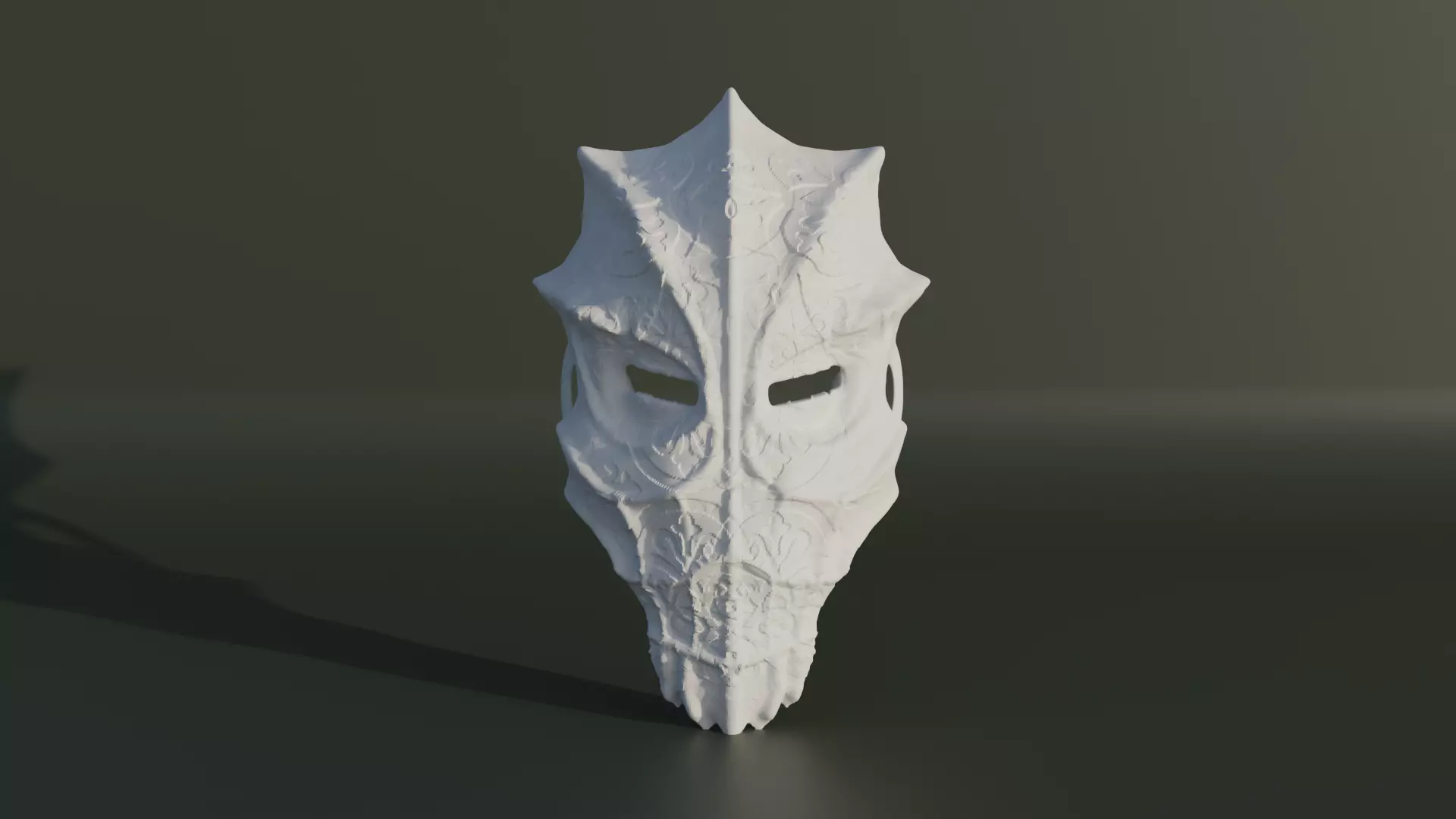 Skyrim Azhidal Face Mask - Skyrim Cosplay 3D print model_0