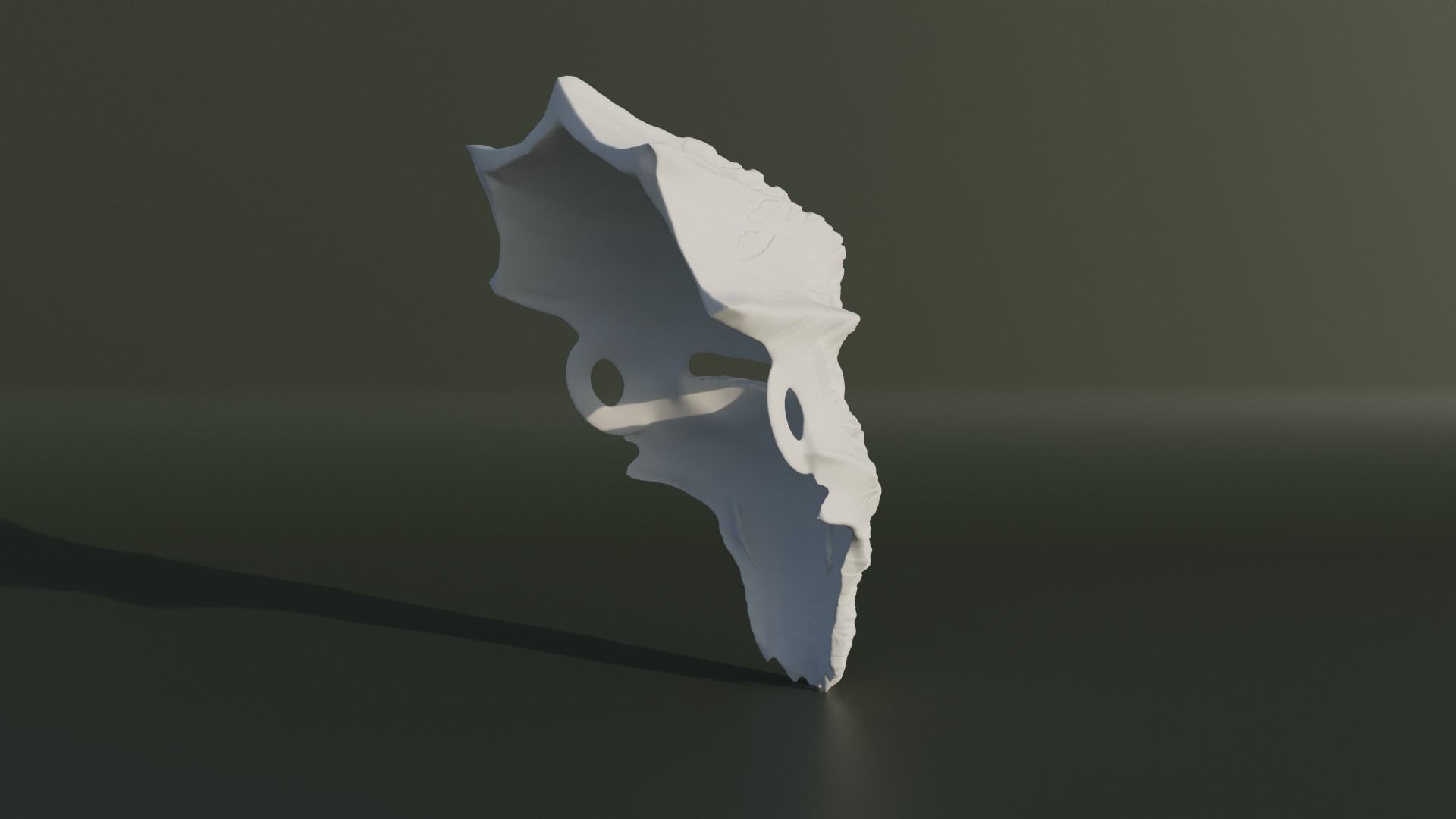 Skyrim Azhidal Face Mask - Skyrim Cosplay 3D print model_13