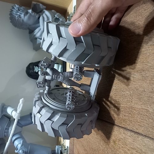 Twisted Metal - Axel 3D print model 2