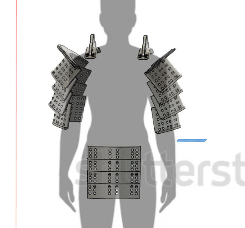 SAMURAI ARMOR SHOGUN 3D print model_2