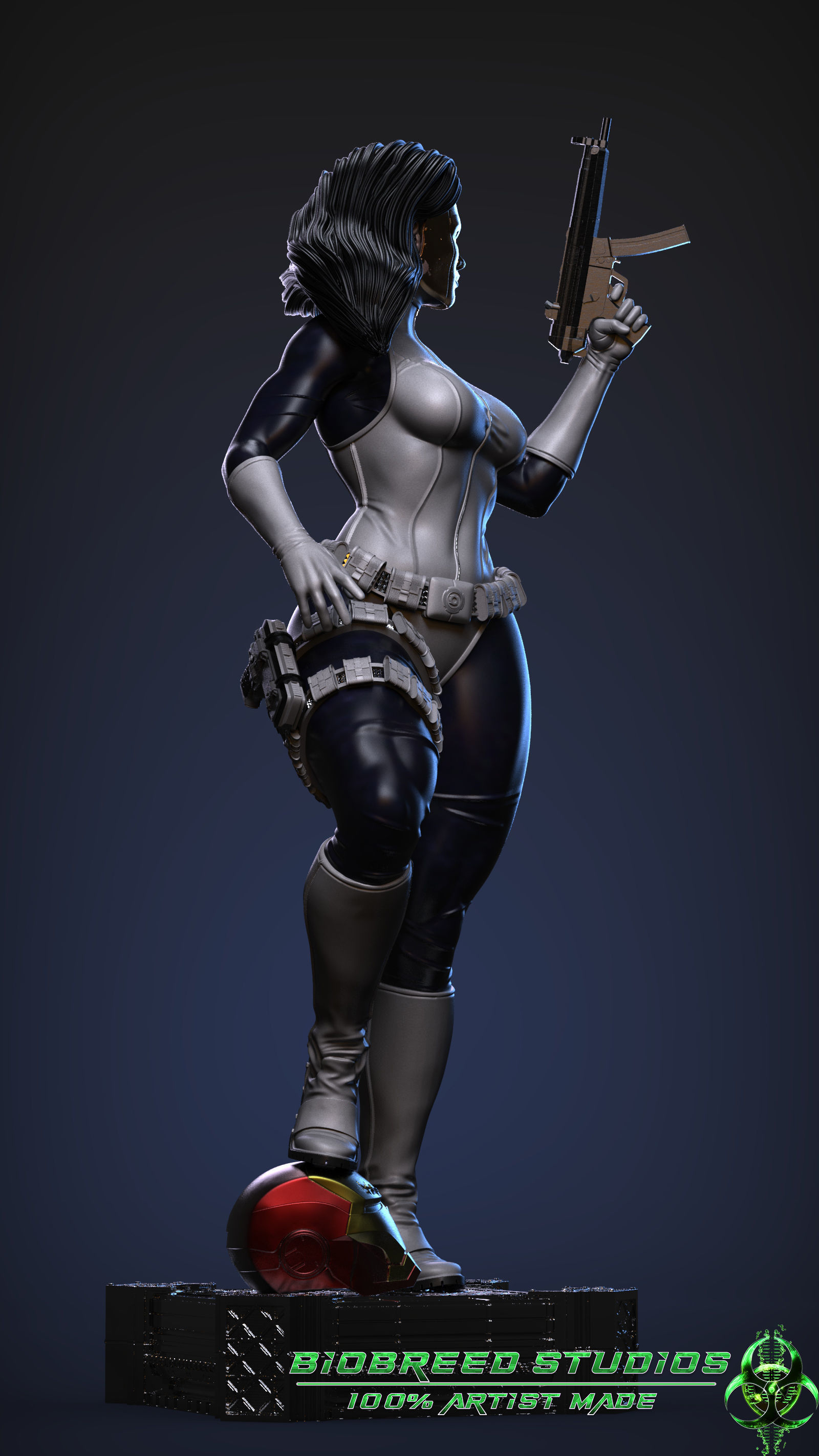 Marvel Comics Madame Masque 3D print model_4